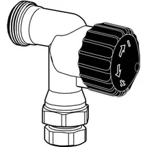 IMI HYDRONIC ENGINEERING A/S Thermostat-Ventilunterteil RVT DN 10 Axialform M 30 x 1,5
