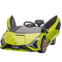 Homcom Lamborghini Sian Elektroauto 12V grün (MP3/USB)