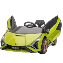 Homcom Lamborghini Sian Elektroauto 12V grün (MP3/USB)