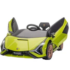 Homcom Lamborghini Sian Elektroauto 12V grün (MP3/USB)