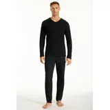SCHIESSER Schlafanzug Uncover Nightwear Schwarz 48