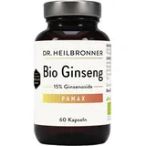 Dr. Heilbronner Bio Panax Ginseng Kapseln 60 St.