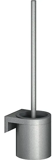 WC-Bürstengarnitur Normbau Serie Cavere aus Aluminium, Anthrazit-Metallic - 7525500095