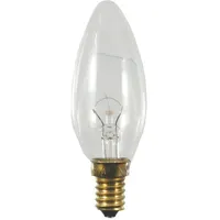 Scharnberger+Hasenbein Kerzenlampe 35x100mm E14 240V 15W klar 40881