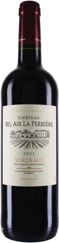 Château Bel Air La Perriere 2021 - Rotwein / trocken - Frankreich / Bordeaux - Cabernet Sauvignon,Merlot / Château Bel Air La Perriere