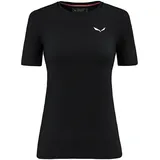 Salewa Cristallo Warm AMR W T-Shirt Black Out 40