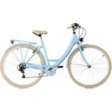 KS CYCLING Damenfahrrad Cityrad 6-G?nge Toskana 26, Blau, 41