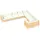 vidaXL Garten-Lounge-Set 9-tlg. creme Kiefernholz