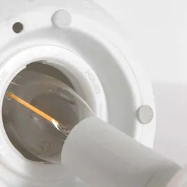 Steinhauer Tischlampe Tischleuchte Beistelllampe Kugelleuchte im Monddesign Astronaut