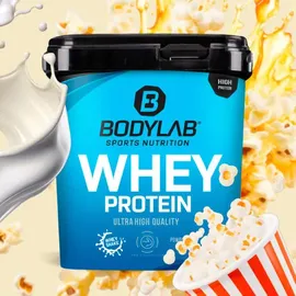 Bodylab24 Whey Protein Popcorn Pulver 2000 g