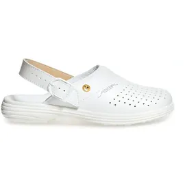 Abeba ESD-Berufsschuhe the Original plus Clog weiß Gr. 40