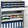 Styro Sortierstation Styrodoc grau/blau mit 9 Fächern