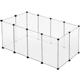 EUGAD Freigehege 200 x 100 x 70 cm transparent