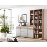 Stralsunder Mira Sideboard mit Regalaufsatz alteiche buche individuell