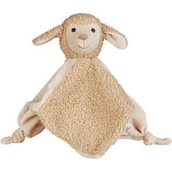 Schmusetuch STERNTALER "Schaf Flocke, M", Baby, beige (sand), Polyester, Schnuffeltücher