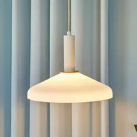 Hübsch - Apollo Pendelleuchte sand / orange,