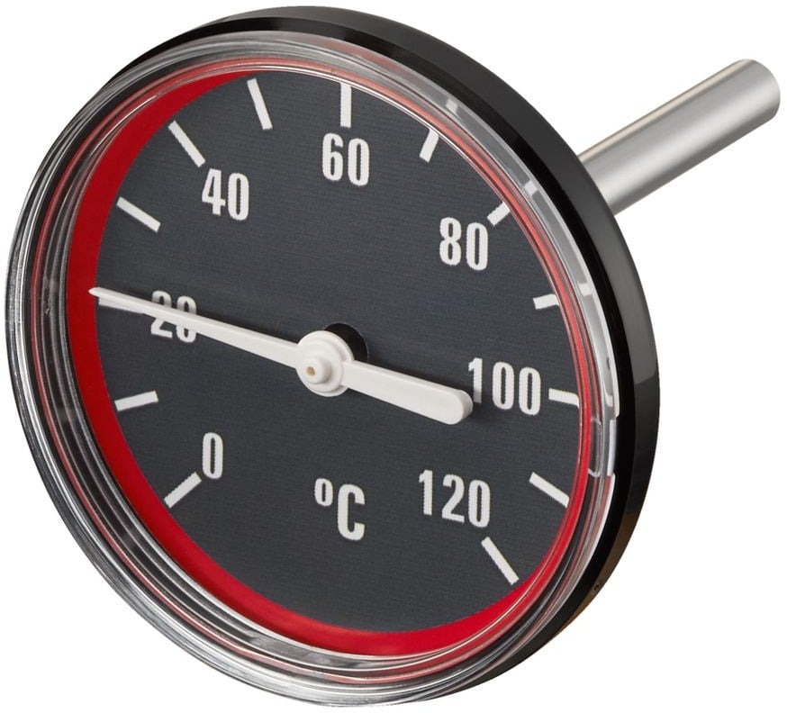 Oventrop Thermometer für Regumat-180 DN 25, Rot, Baujahr bis 2015 1356294