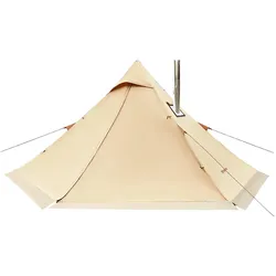 KINGCAMP Tipi Torino 1-2 Personen Camping Trekking Haus Zelt Tepee Baumwolle