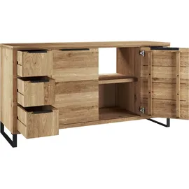 Woodkings Waschtisch Sydney Wildeiche II - Braun