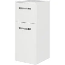 Saphir Unterschrank Badschrank 30 x 33 x 73 cm Weiß