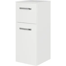 Saphir Unterschrank Badschrank 30 x 33 x 73 cm Weiß