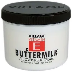 Village Vitamin E Bodycream Buttermilk