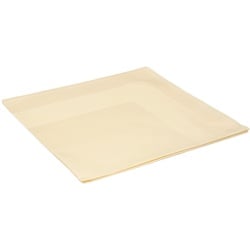 Beige Serviette mit Satinband 50 x 50 cm - LTITEX