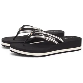 Tommy Hilfiger TH FLAG PRINT SUMMER SANDAL Black 37