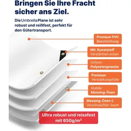 Umbrella Premium Abdeckplane 300 x 200 cm Grün