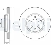 Delphi Bremsscheibe BG4771C