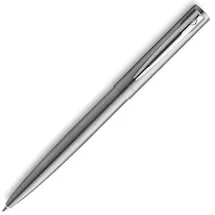 Waterman Kugelschreiber Basic Edelstahl Mittlerer Punkt Blaue Tinte