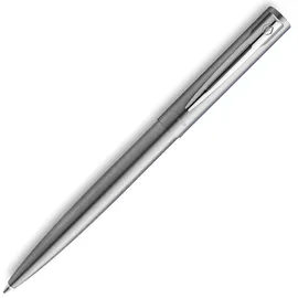 Waterman Kugelschreiber Basic Edelstahl Mittlerer Punkt Blaue Tinte