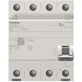 Siemens FI-Schutzschalter Typ B 63A 5SV3346-4