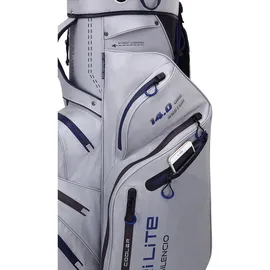 Big MAX Dri LITE Silencio 2 - Wasserabweisende Golftasche dunkelblau rot