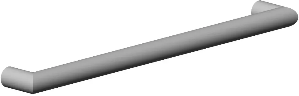 Dornbracht Griff für Wannengriff Ersatzteile 05282258700 318 x 42 x 22 mm Champagne (22kt Gold) 05282258700-47