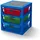 LEGO Schubladenbox 34,6 x 34,6 x 37,9 cm 4-tlg. blau