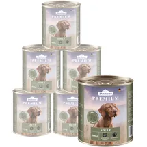 Dehner Hundefutter Adult Rind, Wild 6 x 800 g