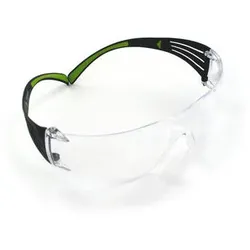 3M Schutzbrille SecureFit?, seitl. geschl., mit Bügeln, schwarz/grün 4046719899319 3M