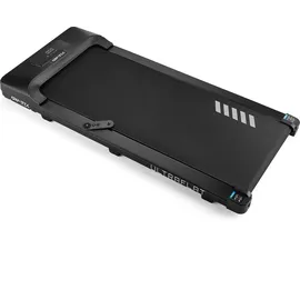 gymtek Gymtek® Laufband für Zuhause, Walking Pad, Treadmill bis 100 kg, 8 km/h - LCD-Display - Klappbar - Ultraflach - Bluetooth - Fitness, Home Gym - Schwarz