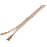 TRU Components 1567141 Lautsprecherkabel 2 x 2.5mm2 Transparent