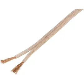 TRU Components 1567141 Lautsprecherkabel 2 x 2.5mm2 Transparent