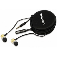 GRUNDIG In-Ear Headset mit Flachkabel 86353, gold/schwarz