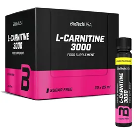 BIOTECH L-Carnitine 3000 Zitrone Ampullen 20 x 25 ml