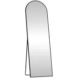 Boxxx Standspiegel, Schwarz, Metall, Glas, formgebogen, 40x150x29 cm, in verschiedenen Größen erhältlich, Ganzkörperspiegel, Spiegel, Standspiegel