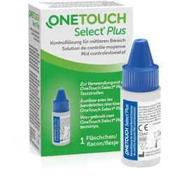 ONE TOUCH Select Plus Kontrolllösung mittel 3.75 ml Lösung