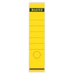 LEITZ Rückenschild breit 100ST gelb 16401015 SK lang