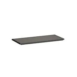 LAUFEN Kartell Ablage für Waschtisch H3853310850001, 460x200x15mm, rauchgrau