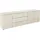 Rauch Kombikommode 200 x 61 x 42 cm Beige / Glas Beige