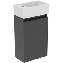 Ideal Standard Waschbeckenunterschrank 1 Tür 36 x 67 x 21 cm Grau