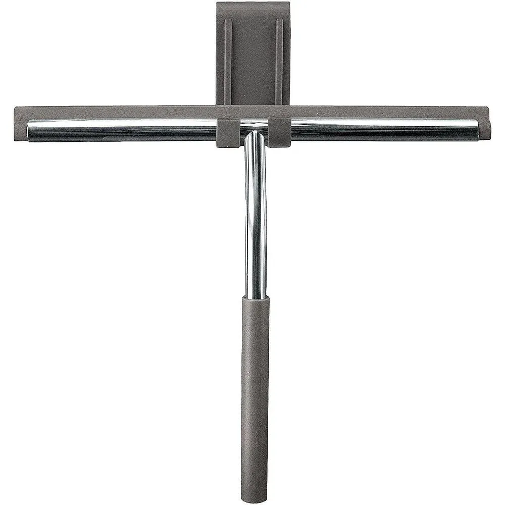 Duschabzieher Sono Edelstahl, Silikon Farbe Silber, 260 x 285 x 30 mm Evenes
